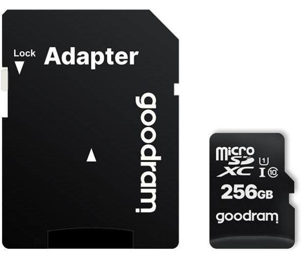 GOODRAM microSD 256GB 100MB/s M1AA-2560R12 - 601413 - zdjęcie 2